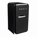 Elektromarla Retro Minibar Mini Buzdolabı Siyah