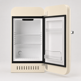 Elektromarla Retro Minibar Mini Buzdolabı Bej